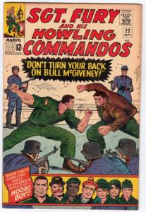 Sgt. Fury and His Howling Commandos #22 (Sep-65) VF+ High-Grade Sgt. Fury, Du...