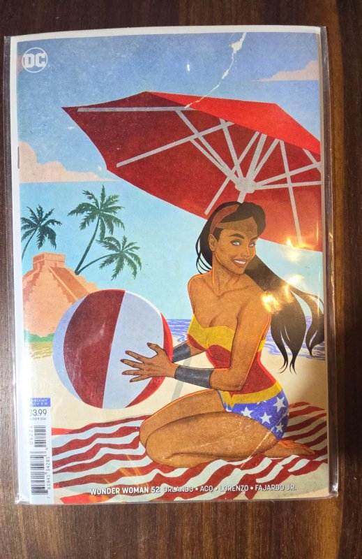 Wonder Woman #52 Variant Cover (2018)