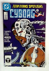 Teen Titans Spotlight: Cyborg #20 (1988) DC Comics 9.2 NM- 1st Print Comic Book