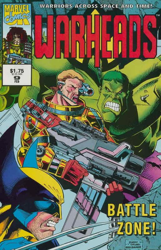 Warheads #9 FN; Marvel UK | save on shipping - details inside