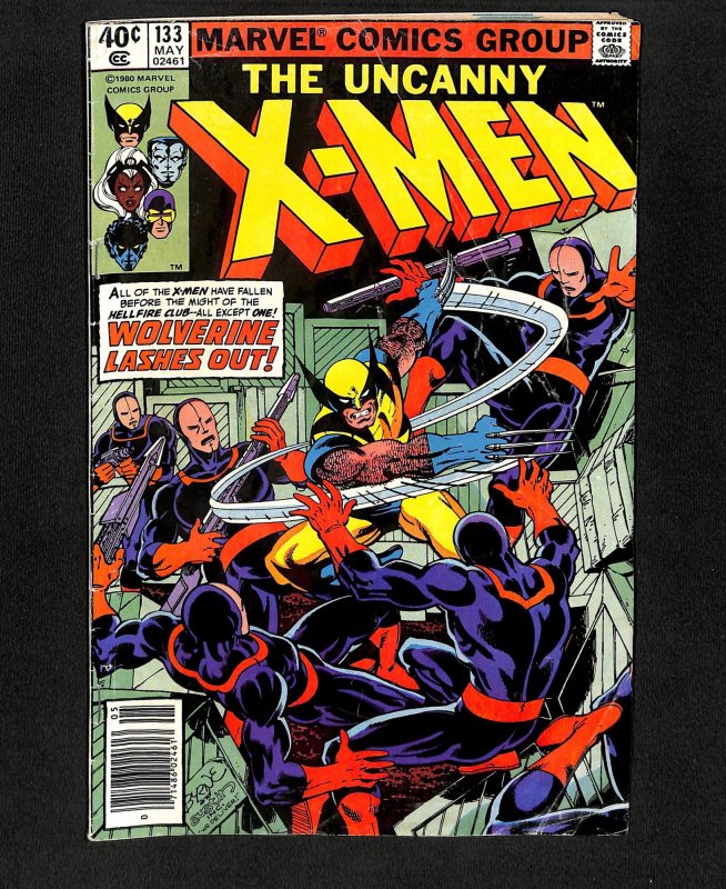 X-Men #133 Hellfire Club Appearance Wolverine!