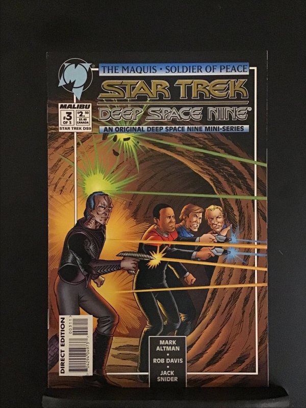 Star Trek: Deep Space Nine: The Maquis - Soldier of Peace #3 (1995)