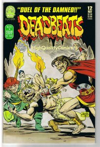 DEADBEATS #12, VF+, Vampires, Horror, Femmes, 1993