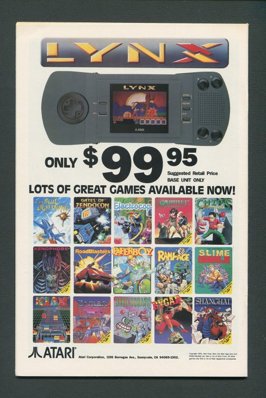 Swamp Thing #107  (2nd Series) 9.0 VFN/NM  May 1991