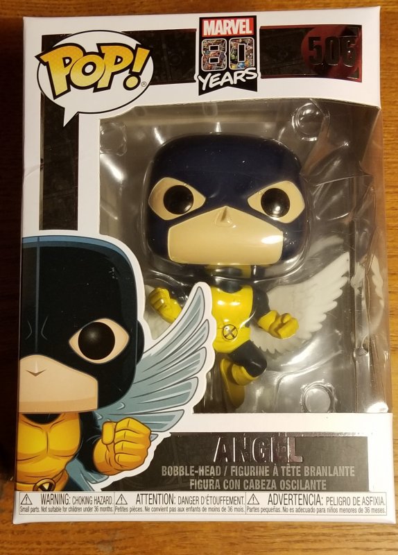 Funko Pops Marvel 80 Years Angel #506