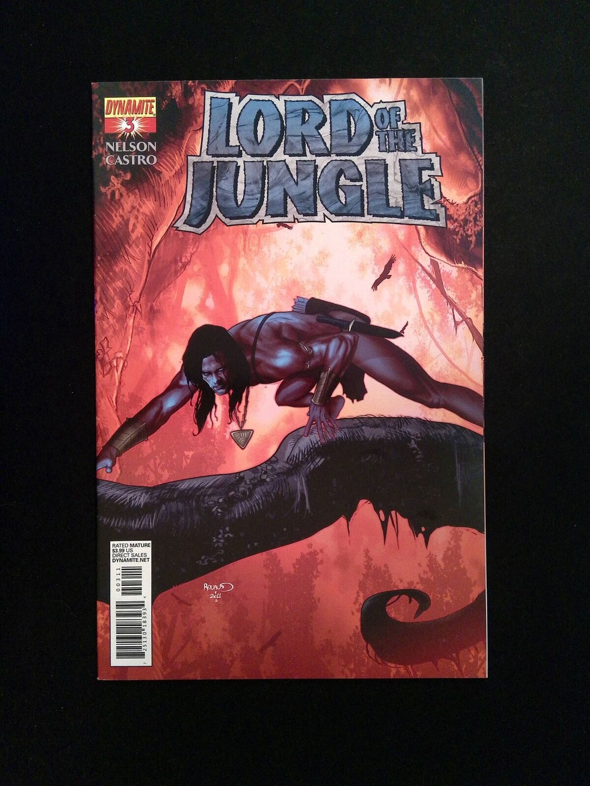 Lord Of The Jungle B Dynamite Comics Vf Nm Renaud Variant Comic Books Modern Age