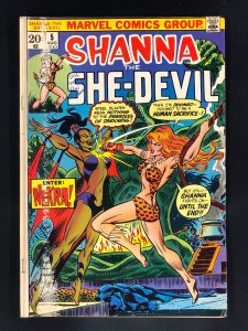 Shanna the She-Devil #5 (1973) 1st Appearance of Nekra