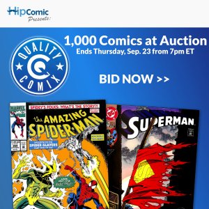 Quality Comix Auction Event #66