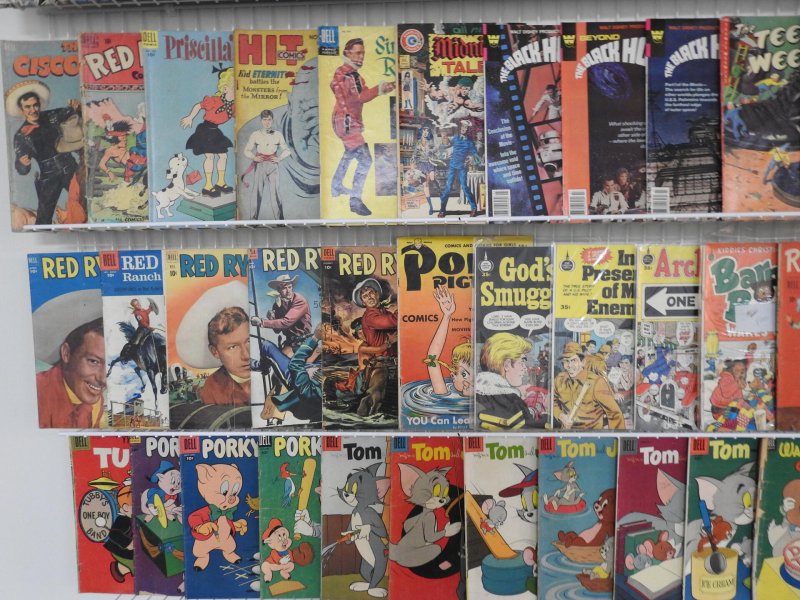 Huge Lot 200+ Silver/Bronze Comics W/ Archie, Tom & Jerry, Richie Rich See Desc.