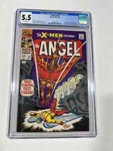 X-men 44 cgc 5.5 ow/w pages Marvel 1968