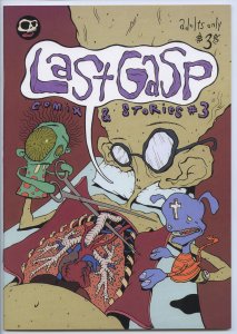 LAST GASP COMIX & STORIES #3 - 9.0, WP - 1st printing