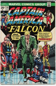 Captain America #176 (1974) Captain America and the Falcon