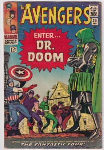 The Avengers #25 (1966) Classic Doctor Doom appearance!