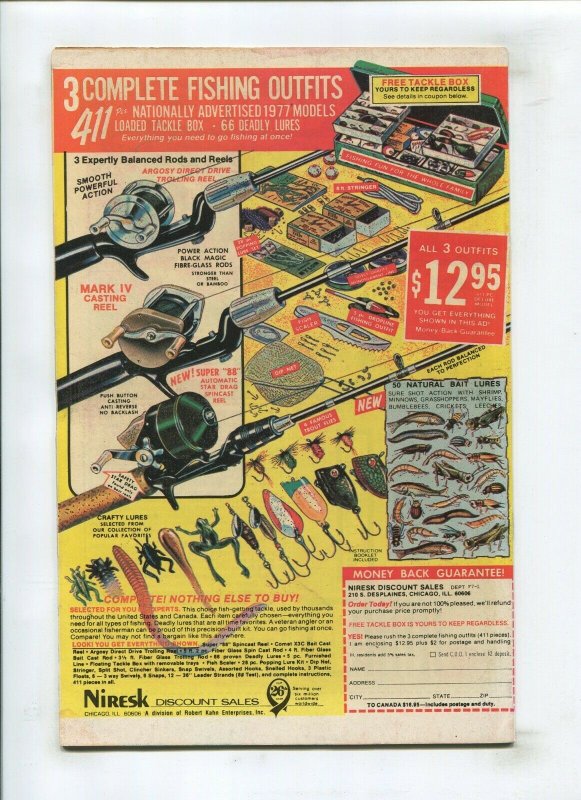 FANTASTIC FOUR #182 (5.0) *FISHERMAN* THE MAD THINKER 1977