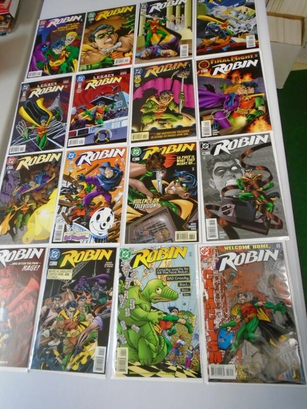 Robin Lot From:#1-176, 137 Different Average 8.5/VF+ (1994-2008)
