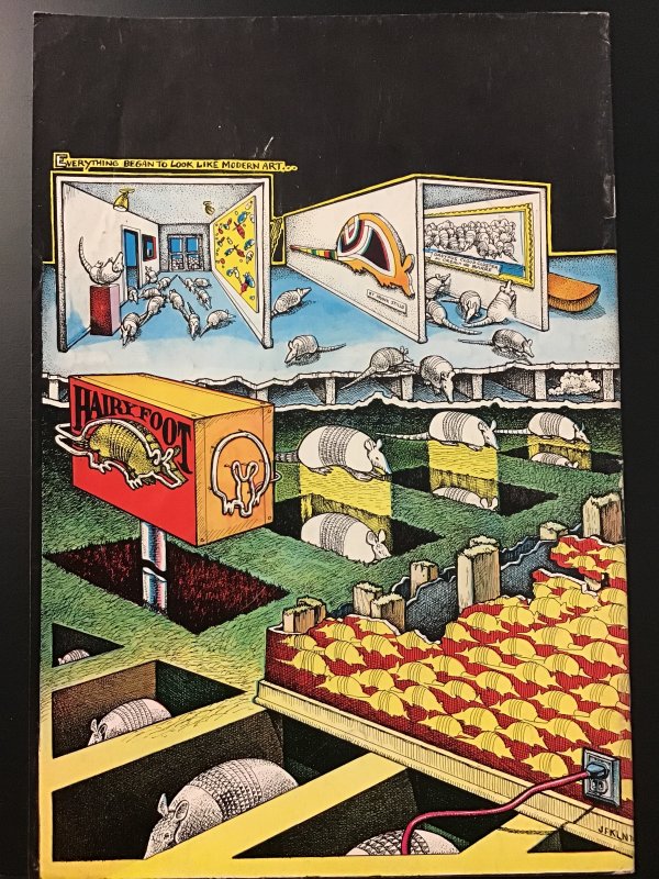 Armadillo Comics #2 - 1st Print Orange Rip Off Press Logo 4.0 (1971)