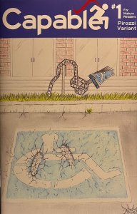 Capable #1 2021 Limited Print Cover Comix Well Spring EB26