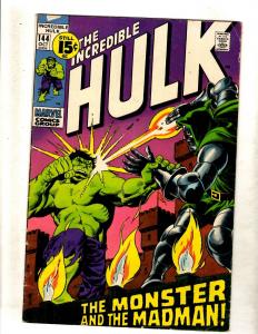 Incredible Hulk # 144 FN- Marvel Comic Book Avengers Thor Iron Man Trimpe FM5