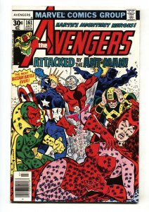 Avengers #161 1977- Ant-Man Scarlet Witch Vision cover-George Perez