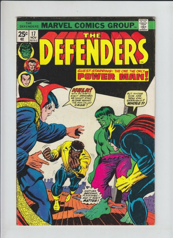 Defenders, The #17 FN; Marvel | 1st Appearance of Wrecking Crew 