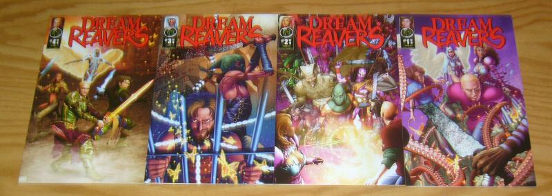 Dream Reavers #1-4 VF/NM complete series - super powered teens in an epic war