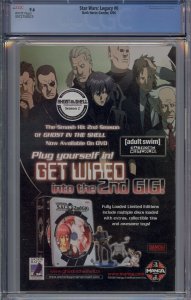 STAR WARS LEGACY #0 CGC 9.6 PREVIEW BOOK 