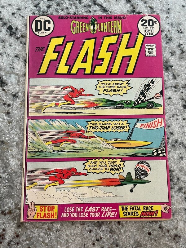 Flash # 223 VG DC Silver Age Comic Book Batman Superman Wonder Woman Atom J925 