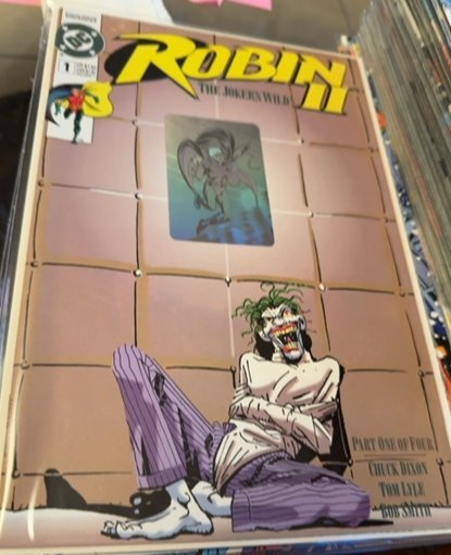 Robin II: The Joker's Wild! #1 Straight Jacket Cover (1991)  