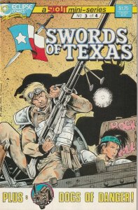 Swords Of Texas #3 (1988) Eclipse Comics ~ First Print