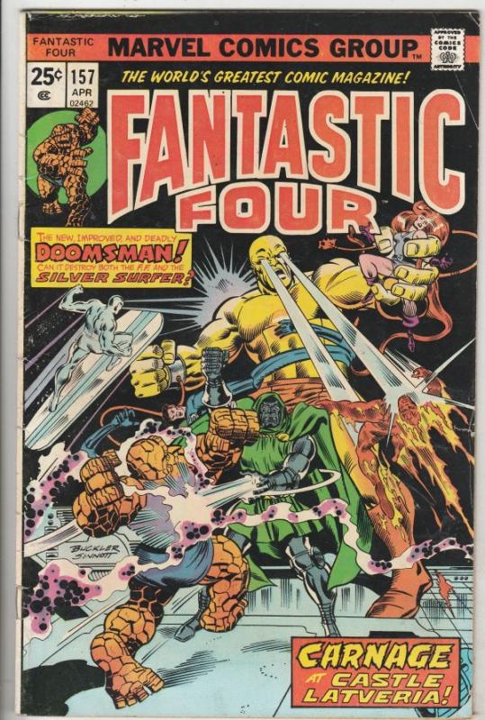 Fantastic Four #157 (Apr-75) FN+ Mid-High-Grade Fantastic Four, Mr. Fantastic...