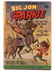 Big Jon and Sparkie #3--1952--Ziff-Davis--1st issue--Golden-Age--comic book