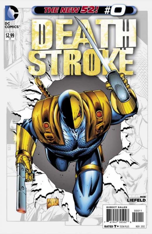 Deathstroke #0 (NM) DC Comics stock photo