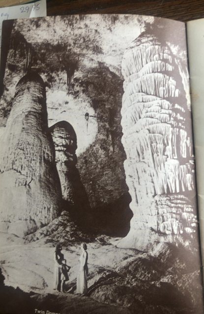 Jim White’s story of Carlsbad caverns, top staple popped