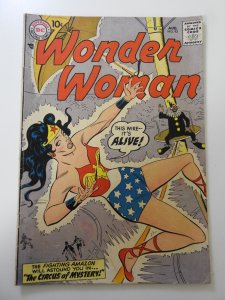 Wonder Woman #92 (1957) VG Condition moisture stain