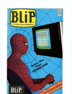 BLIP #2- The Video Game Magazine. White Pages (9.2) 1983