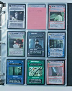 Star Wars Ccg TCG Premiere Limitata (1995) 310/324 Nero Boarder 