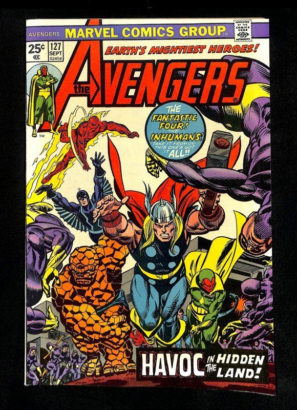 Avengers #127