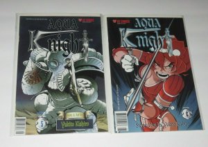 Lot/5 #3,3B,4,5,6 Aqua Caballero Manga Comic Books casi nuevo Yukito Kishiro 