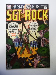 Our Army at War #222 (1970) FN- Condition small moisture stain bc