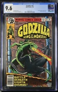 Godzilla #18 1979 Marvel Comics CGC 9.6 White Pages 024