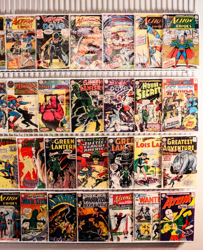 Big Lot of 50 Low Grade Reader Comics - Mostly Silver Age DC! *See Description