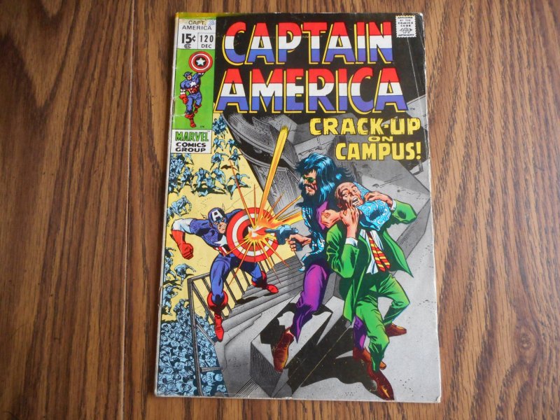 CAPTAIN AMERICA # 120 3.0/3.5 OR BETTER WOW!!!