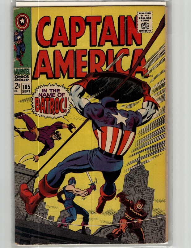 Captain America #105 (1968) Captain America