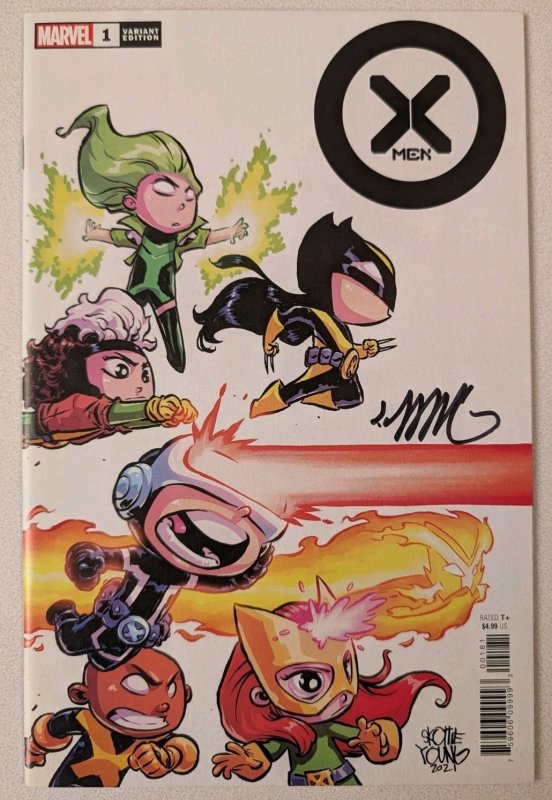 X-Men #1 2024 NM Skottie Young Variant Signed By Skottie Young W/COA