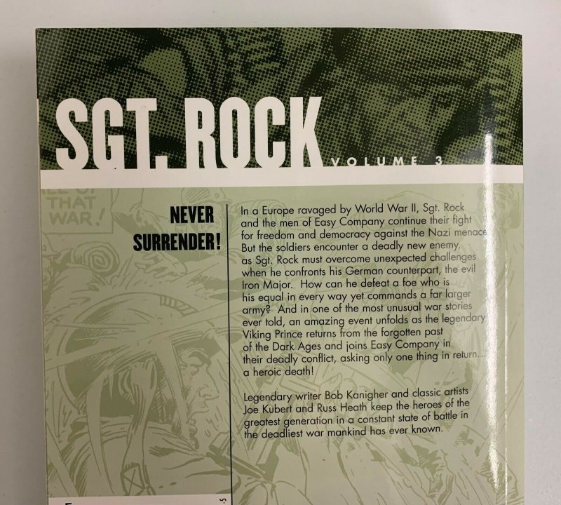 Showcase Presents Sgt. Rock Vol. 3 Paperback 2010 Robert Kanigher 