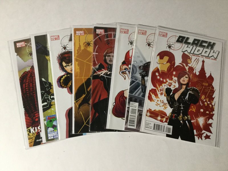 Black Widow 1-8 1 2 3 4 5 6 7 8 Lot Nm Near Mint Mrvel Comics