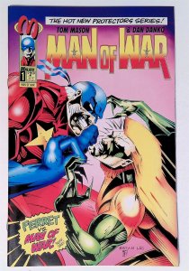 Man of War #1 Direct Ed. (April 1993, Malibu) 7.0 FN/VF