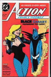Action Comics Weekly #609 (1988) Black Canary