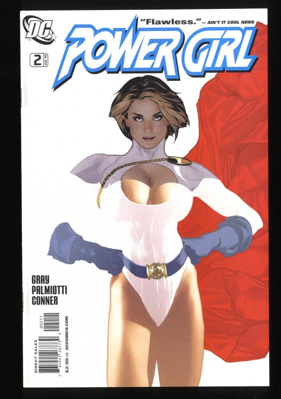 Power Girl #2 NM- 9.2 Adam Hughes Cover!