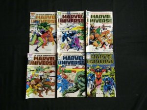 MARVEL UNIVERSE 2 LOTS 1983/85 OF 25 COMICS..1st#1-4,8,10-18,AND 1,6,8-15  F -NM
